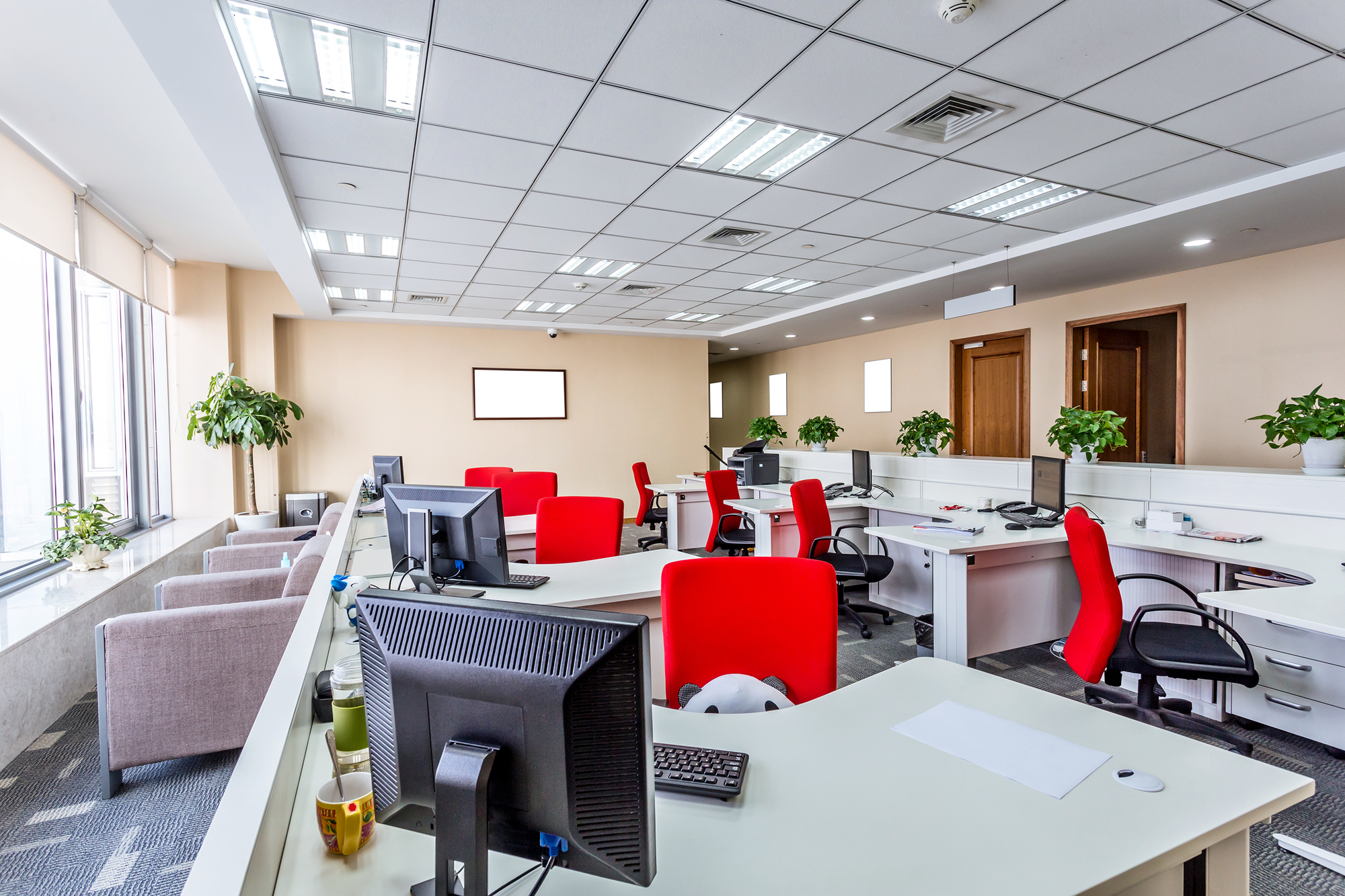 Interior of a modern office
